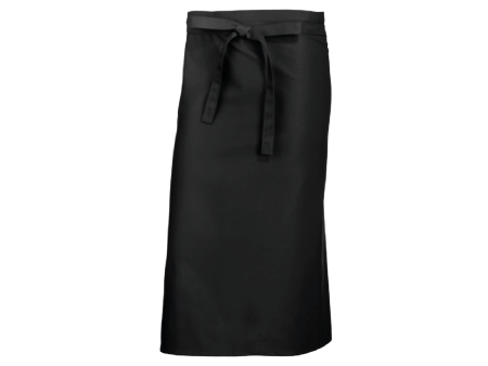 Bistroschürze mit Bändel Schwarz